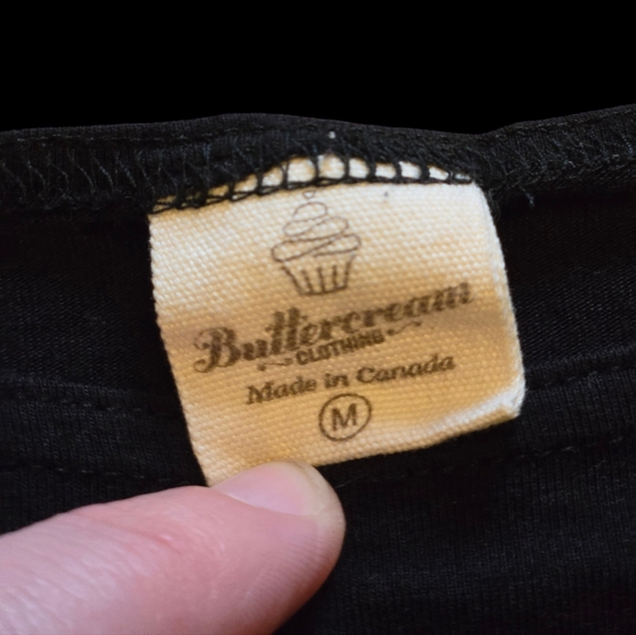 (M) Buttercream Clothing Cuff Tee - Picture 2 of 5
